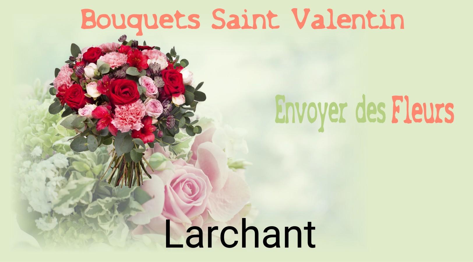 Roses de Saint-Valentin livrées à Larchant